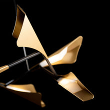 Load image into Gallery viewer, Plume LED Pendant Light in Detail.
