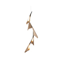 Load image into Gallery viewer, Plume Vertical LED Pendant Light in Detail.
