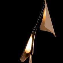 Load image into Gallery viewer, Plume Vertical LED Pendant Light in Detail.
