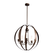 Load image into Gallery viewer, Pomme Outdoor Pendant Light in Coastal Bronze/Short/Opal Glass.
