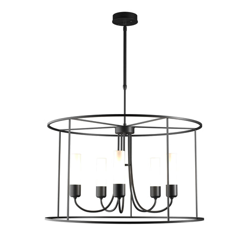 Portico Drum Outdoor Pendant Light.