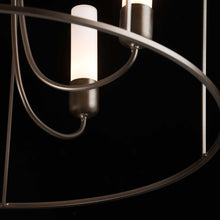 Load image into Gallery viewer, Portico Drum Outdoor Pendant Light in Detail.
