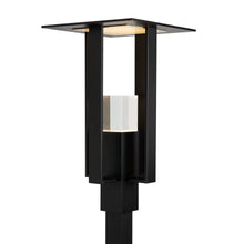 Load image into Gallery viewer, Shadow Box Outdoor Post Light in Detail.

