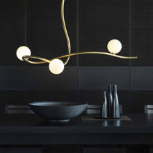 Load image into Gallery viewer, Slide Pendant Light in dining room.
