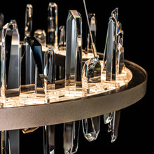 Load image into Gallery viewer, Solitude Circular LED Pendant Light in Detail.
