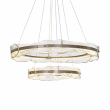 Load image into Gallery viewer, Solstice LED Tiered Pendant Light in Detail.
