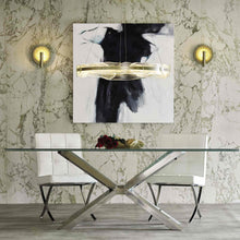 Load image into Gallery viewer, Solstice Linear LED Pendant Light in living room.
