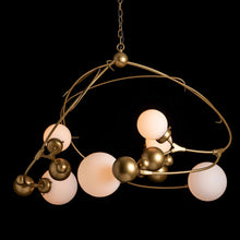 Load image into Gallery viewer, Sprig Circular Pendant Light in Detail.
