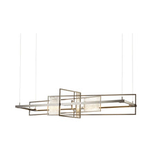 Load image into Gallery viewer, Summer LED Pendant Light in Black/Aqualite.
