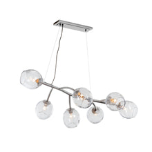 Load image into Gallery viewer, Vine Linear Pendant Light in Vintage Platinum.
