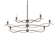 Load image into Gallery viewer, Willow Pendant Light in 14-Inch/Bronze/Short.
