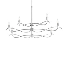 Load image into Gallery viewer, Willow Pendant Light in 14-Inch/Sterling/Short.
