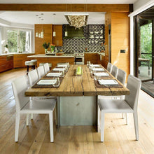 Load image into Gallery viewer, Winter LED Pendant Light in dining room.
