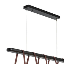 Load image into Gallery viewer, York Linear LED Pendant Light in Detail.
