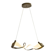 Load image into Gallery viewer, Zephyr LED Pendant Light in Mahogany.
