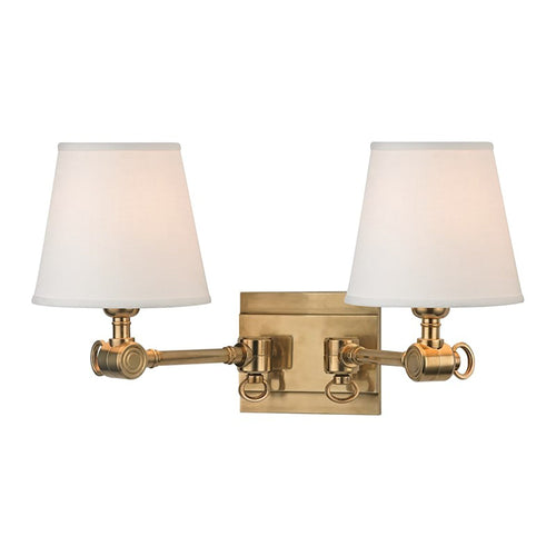 Hillsdale Two Light Wall Light.