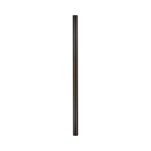 Load image into Gallery viewer, 7Ft Direct Burial Post in None/Textured Oil Rubbed Bronze.
