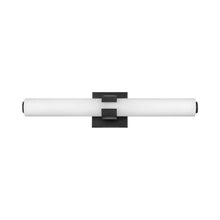 Load image into Gallery viewer, Aiden LED Bath Wall Light in Black (Medium).
