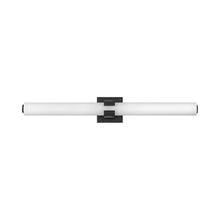 Load image into Gallery viewer, Aiden LED Bath Wall Light in Black (Large).
