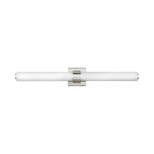 Load image into Gallery viewer, Aiden LED Bath Wall Light in Polished Nickel (Large).
