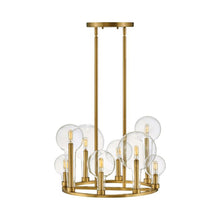 Load image into Gallery viewer, Alchemy Chandelier in Lacquered Brass (8-Light).
