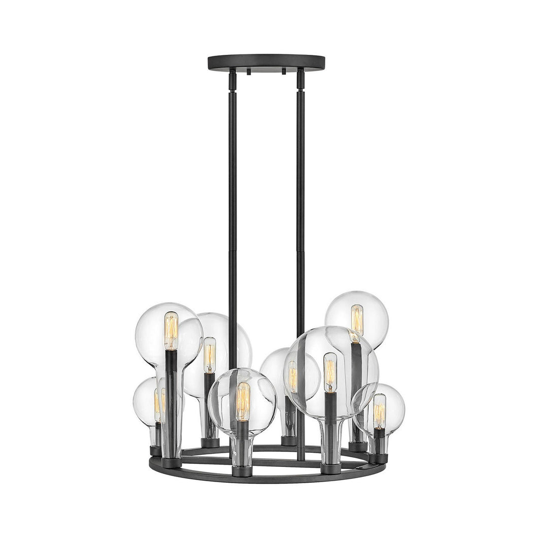 Alchemy Chandelier in Black (8-Light).