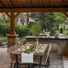 Load image into Gallery viewer, Alford Outside Area Linear Pendant Light in Outside Area.
