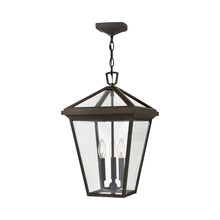 Load image into Gallery viewer, Alford Outdoor Pendant Light in Oil Rubbed Bronze (3-Light).
