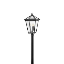 Load image into Gallery viewer, Alford Outdoor Post Light in Museum Black (3-Light).
