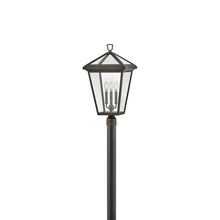 Load image into Gallery viewer, Alford Outdoor Post Light in Oil Rubbed Bronze (3-Light).
