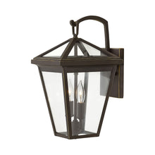 Load image into Gallery viewer, Alford Outside Area Wall Light in Small/Oil Rubbed Bronze.

