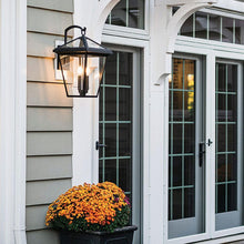 Load image into Gallery viewer, Alford Outdoor Wall Light in Outside Area.
