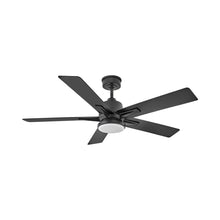 Load image into Gallery viewer, Alta LED Ceiling Fan in Matte Black.
