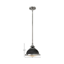 Load image into Gallery viewer, Amelia Mini Pendant Light - line drawing.
