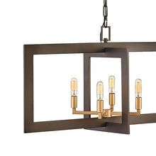 Load image into Gallery viewer, Anders Linear Pendant Light in Detail.
