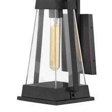 Load image into Gallery viewer, Arcadia Outside Area Wall Light in Detail.
