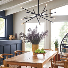 Load image into Gallery viewer, Archer Pendant Light in living room.
