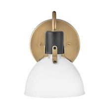 Load image into Gallery viewer, Argo Bath Wall Light in Detail.
