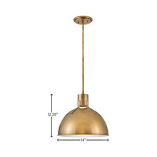 Load image into Gallery viewer, Argo LED Pendant Light - line drawing.
