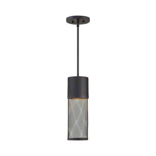 Aria Outside Area Pendant Light in Black.