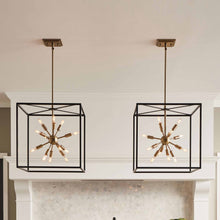 Load image into Gallery viewer, Aros Pendant Light in living room.
