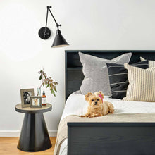 Load image into Gallery viewer, Arti Wall Light in bedroom.
