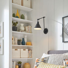 Load image into Gallery viewer, Arti Wall Light in bedroom.
