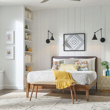 Load image into Gallery viewer, Arti Wall Light in bedroom.
