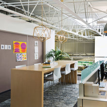 Load image into Gallery viewer, Astrid Chandelier in Office.
