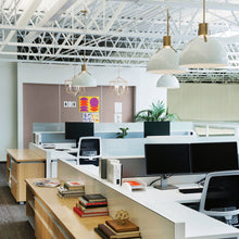 Load image into Gallery viewer, Astrid Chandelier in Office.
