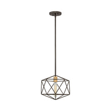 Load image into Gallery viewer, Astrid Mini Pendant Light in Metallic Matte Bronze.
