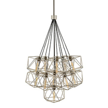 Load image into Gallery viewer, Astrid Multi Tiered Chandelier in Detail.

