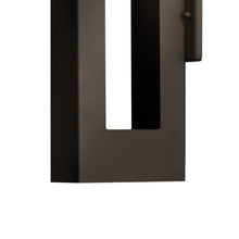 Load image into Gallery viewer, Atlantis Ada Outside Area Led Wall Light in Detail.
