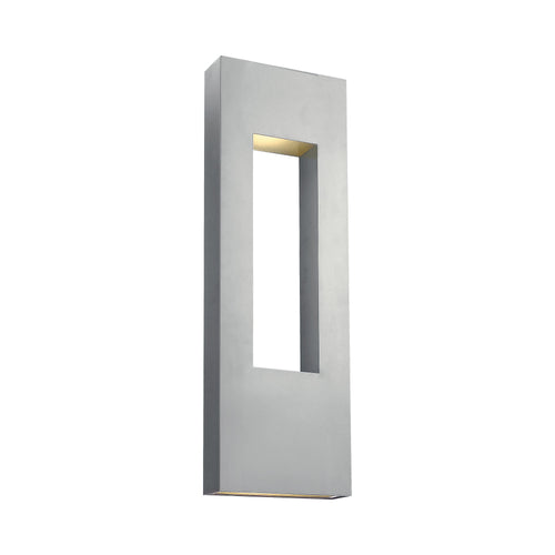 Atlantis Extra Large Outside Area Led Wall Light in Titanium.